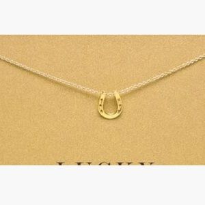 Salty Cold Brew Jewelry - Dainty โLucky Horseshoeโ Pendant Necklace Salty Cold Brew Jewelry - Dainty โLucky Horseshoeโ Pendant Necklace